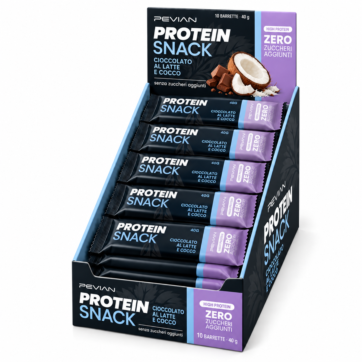 Coco Dream Protein Bar – Cioccolato al Latte e Cocco (40g) BOX DA 10