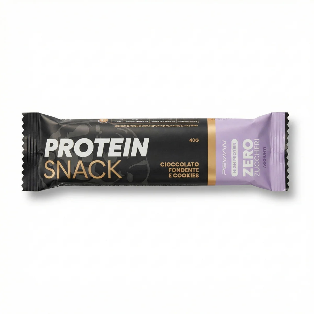 Dark Cookie Protein Bar – Cioccolato Fondente e Biscotto (40g) BOX DA 10